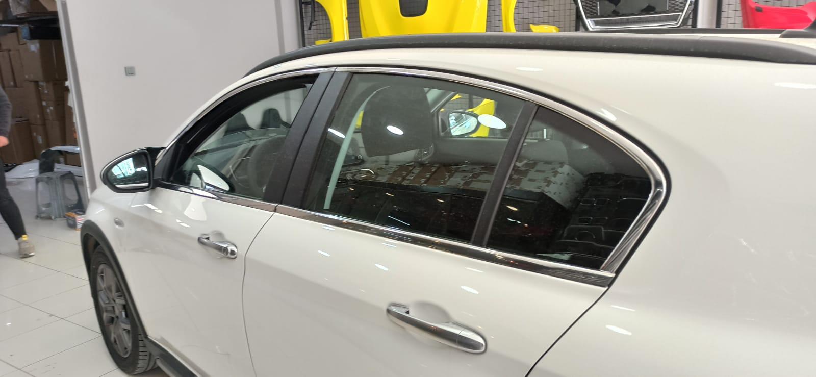 Fiat Egea Cross Krom Cam Çıtası 4 Parça 2020 ve Sonrası